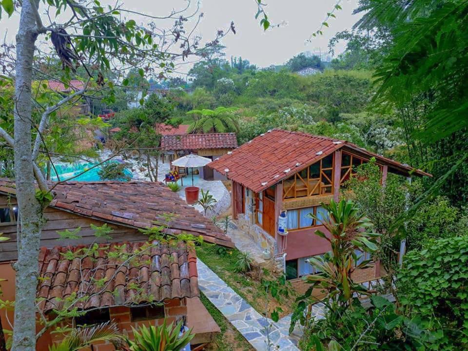 Cabanas Los Achicuales Cuetzalán del Progreso Exterior foto