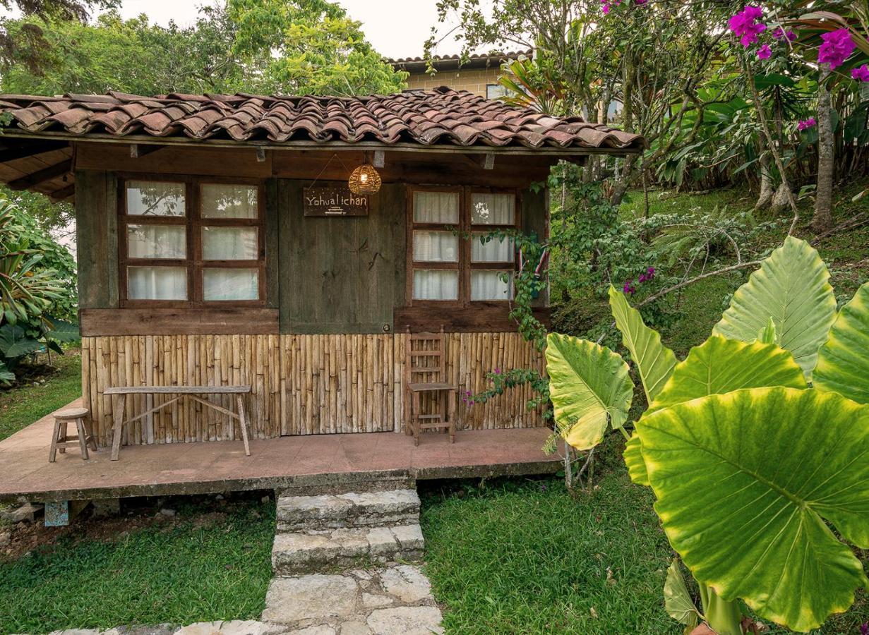 Cabanas Los Achicuales Cuetzalán del Progreso Exterior foto