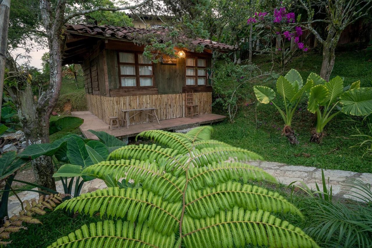 Cabanas Los Achicuales Cuetzalán del Progreso Exterior foto